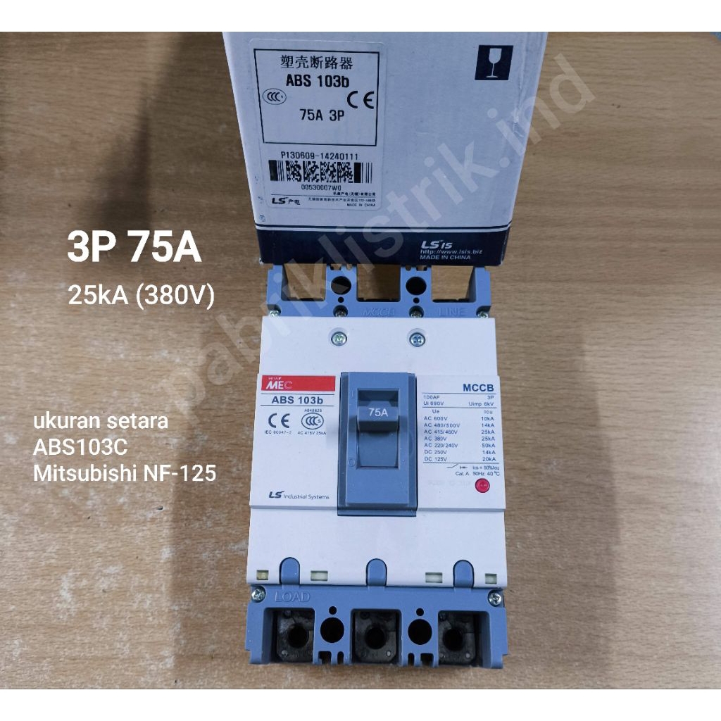 NFB 3P 75A ABS 103 B LS original