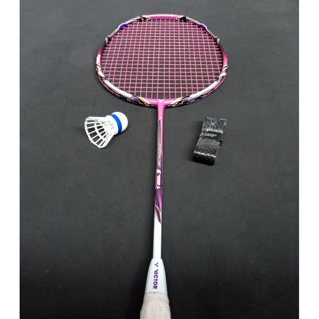 Raket badminton bulutangkis bekas second original victor thruster k 7000 L