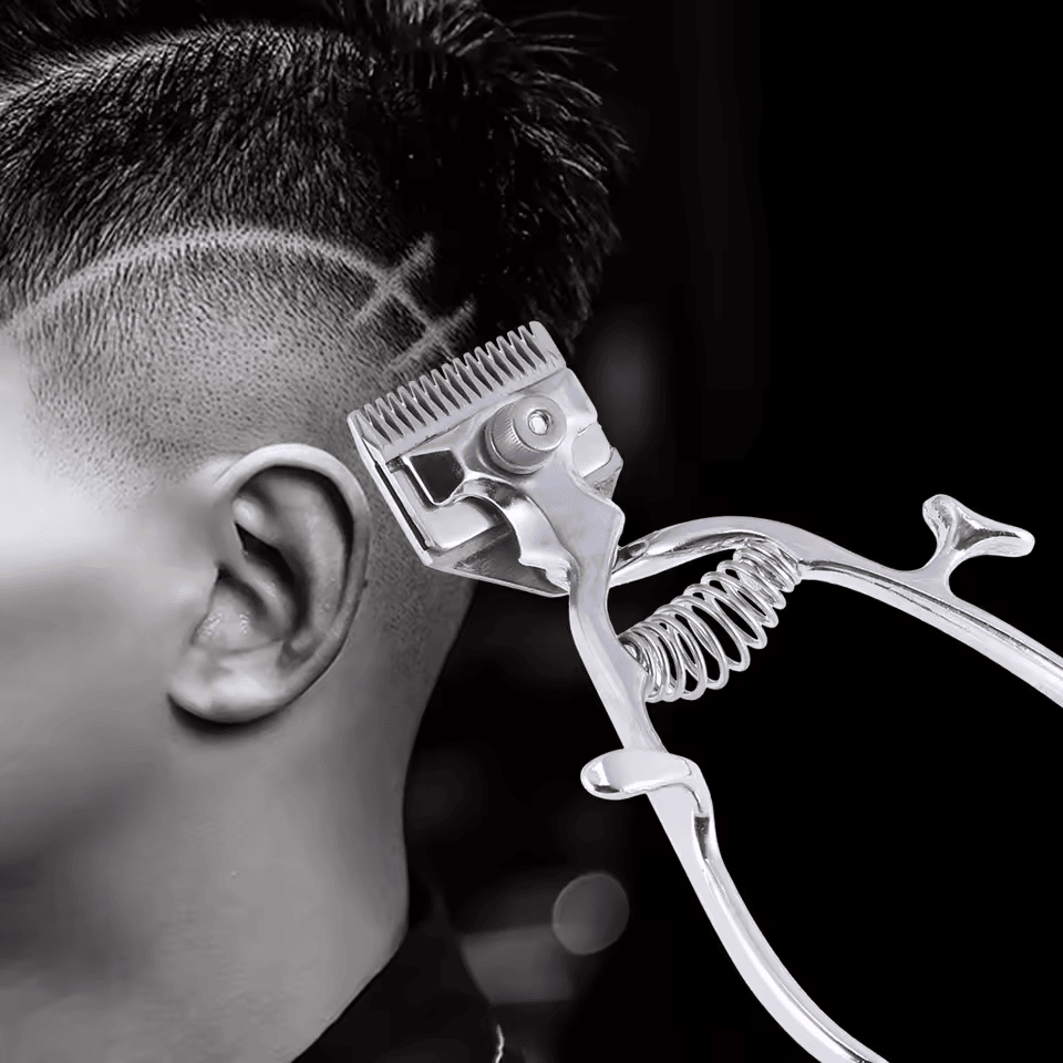 Pemangkas Rambut Manual Portable Hair Clipper Hand Pusher