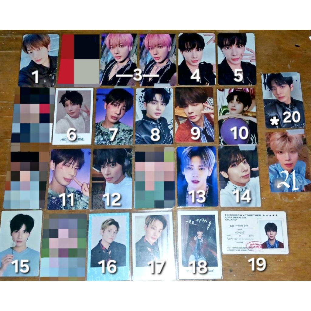 [CLEARANCE SALE] OFFICIAL PC TXT KANG TAEHYUN