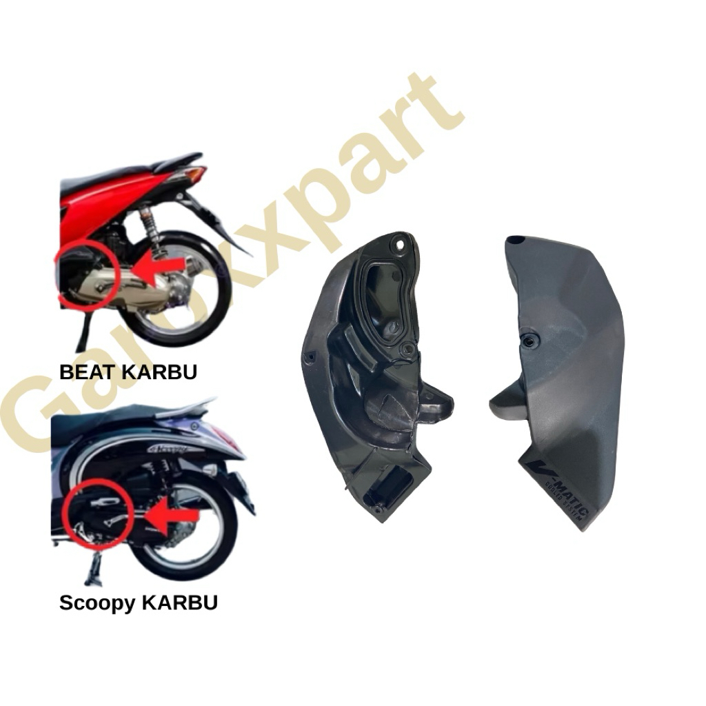 COVER CVT KEONG CVT HONDA BEAT KARBU DAN SCOOPY KARBU untuk Motor Honda Beat dan Scoopy Karbu