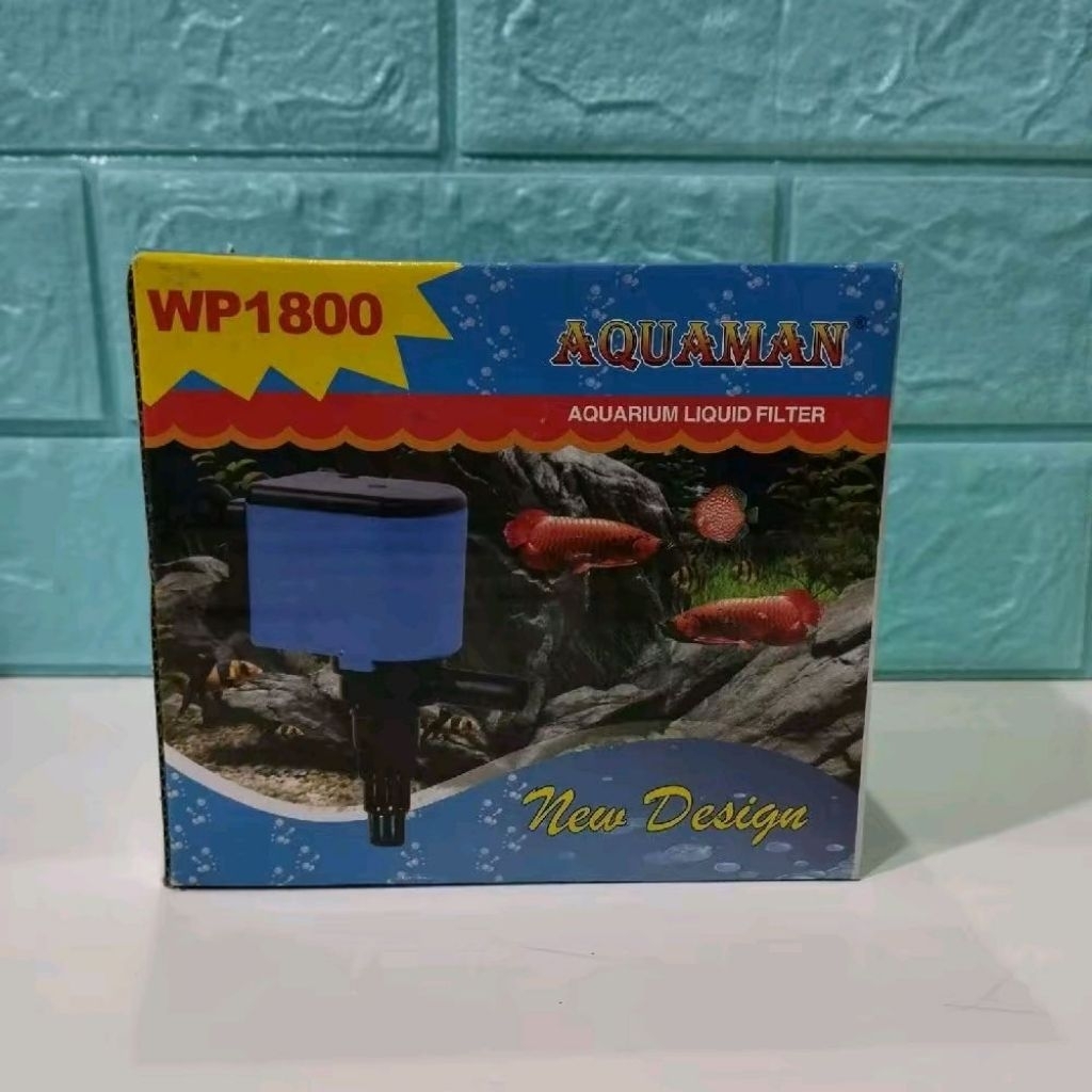 Aquaman WP1800 Filter Akuarium Pompa Aquarium Liquid New Design untuk Kualitas Air Terbaik