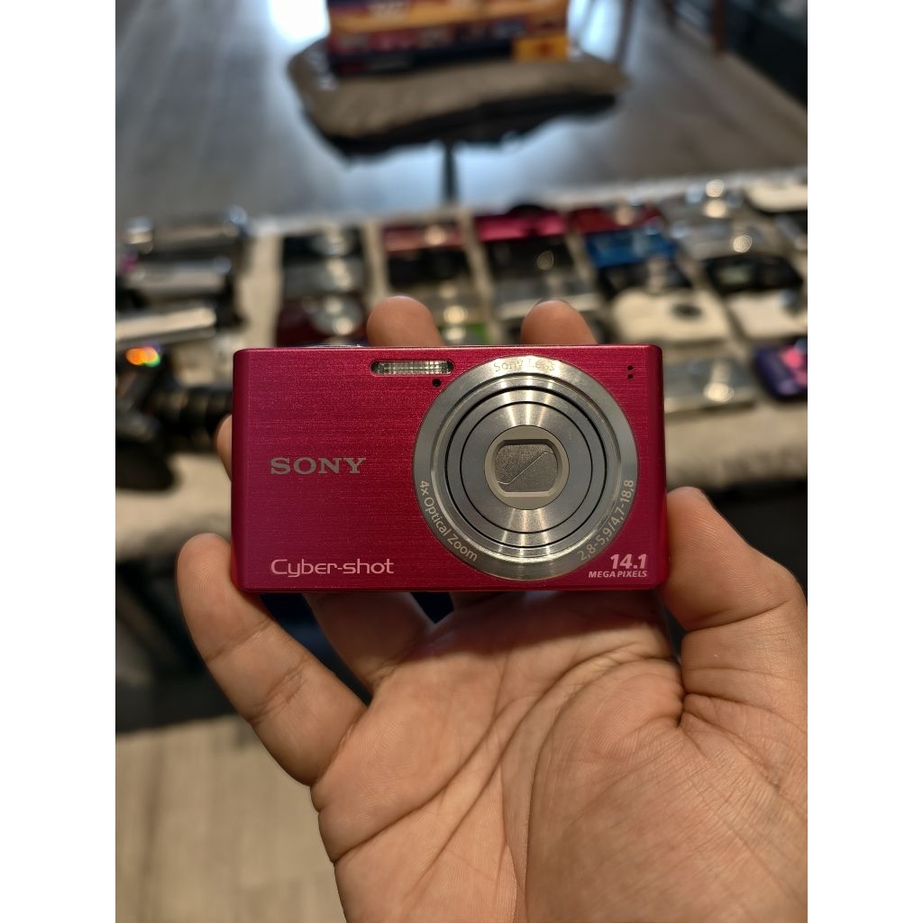 kamera digital digicam sony cyber-shot w610 pink