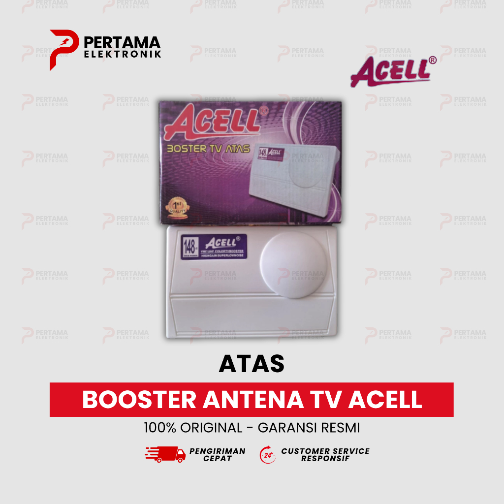 Booster Antena TV Digital ACELL bagian Atas