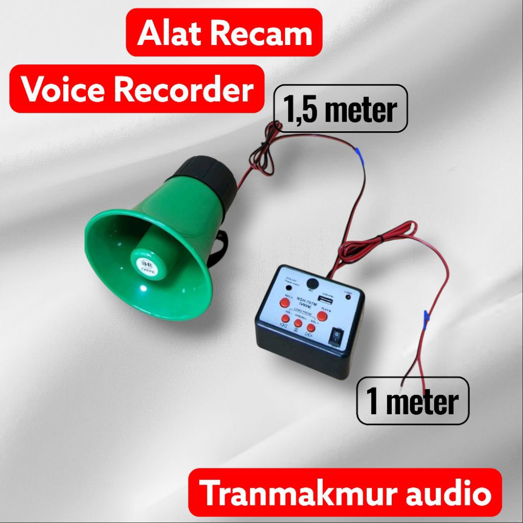 Alat Rekam toa Narae Voice Recorder Jualan Keliling toa Rekaman kabel