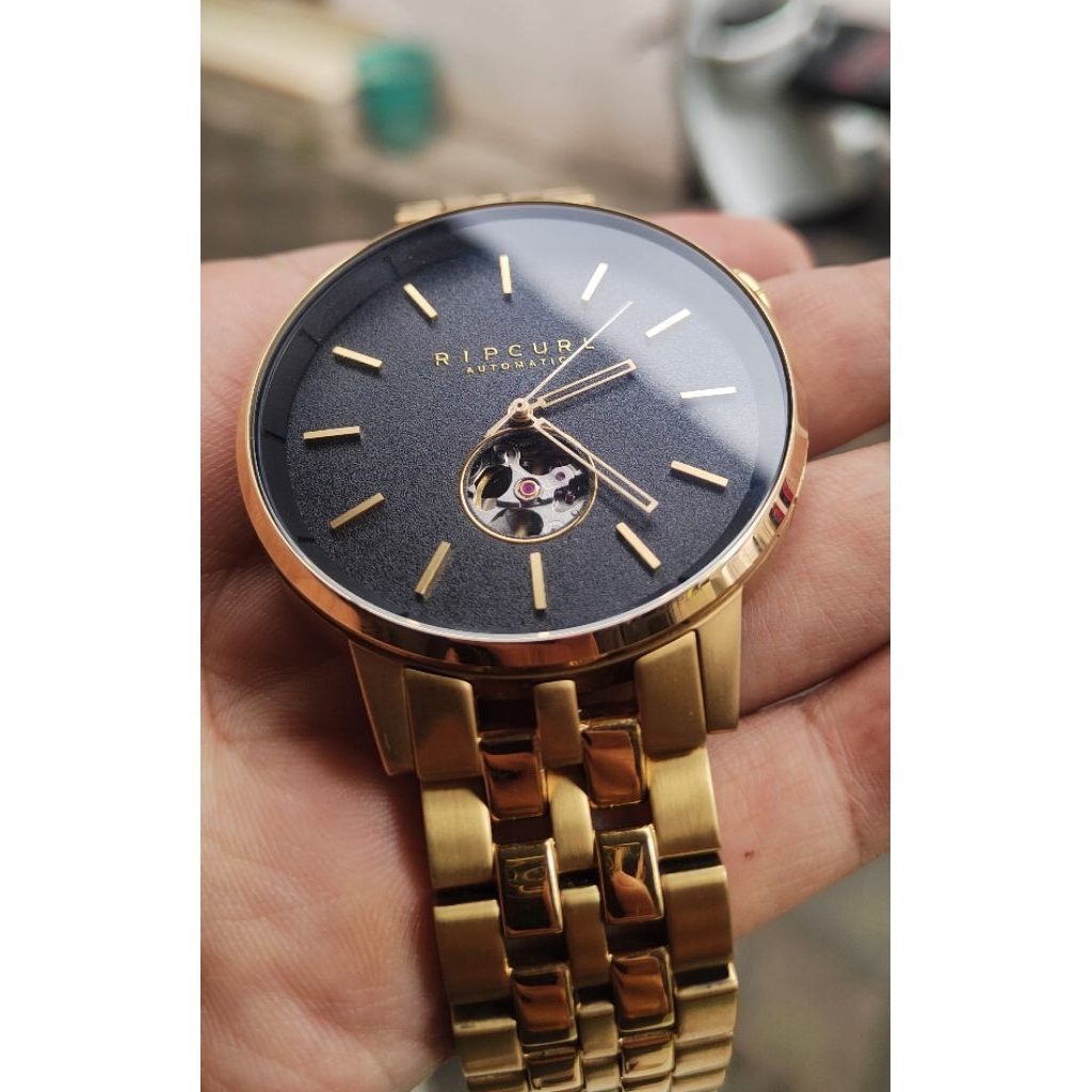 jam tangan original Ripcurl detroid automatic second bekas preloved