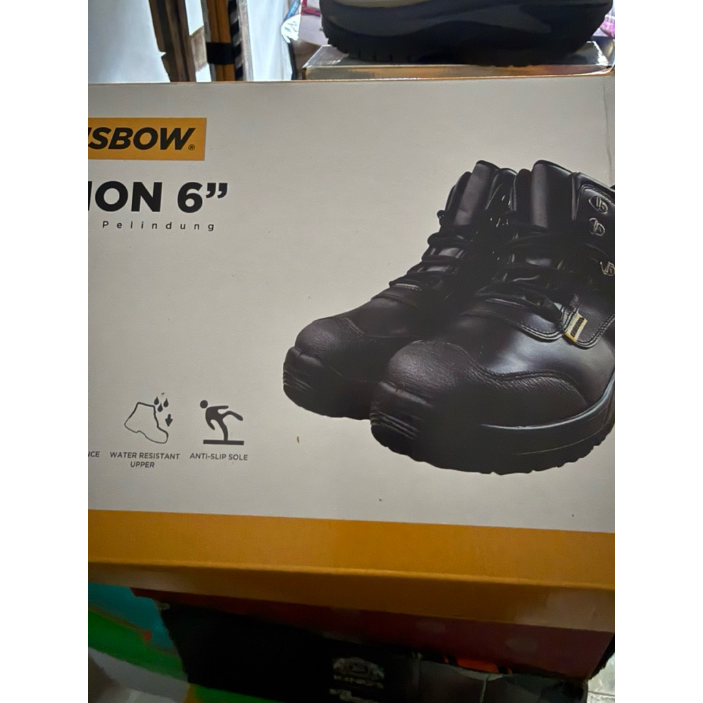 krisbow orion sepatu safety/ pelindung