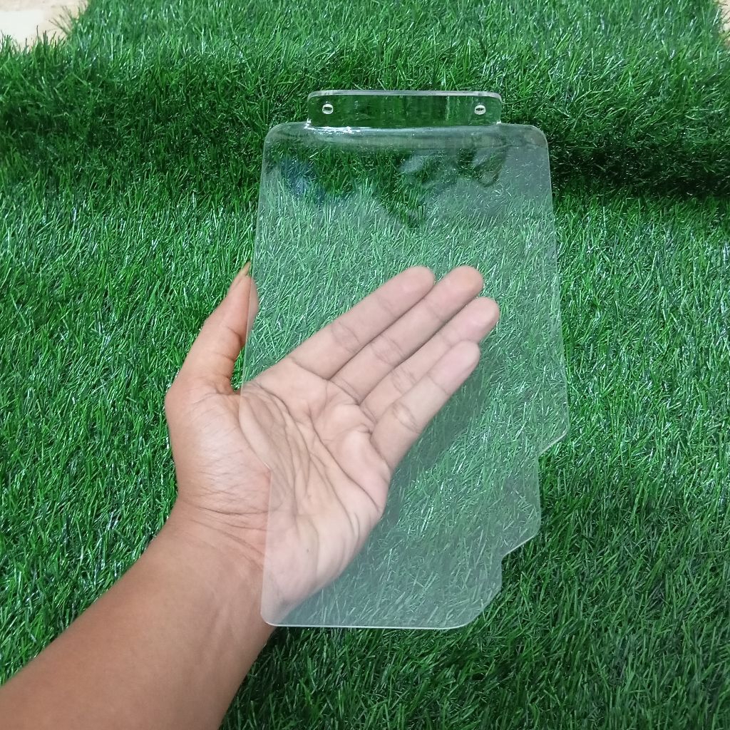 Mudflap Mika Kolong Penahan Lumpur Beat Fi Esp 2013-2019 Akrilik Transparan 3mili