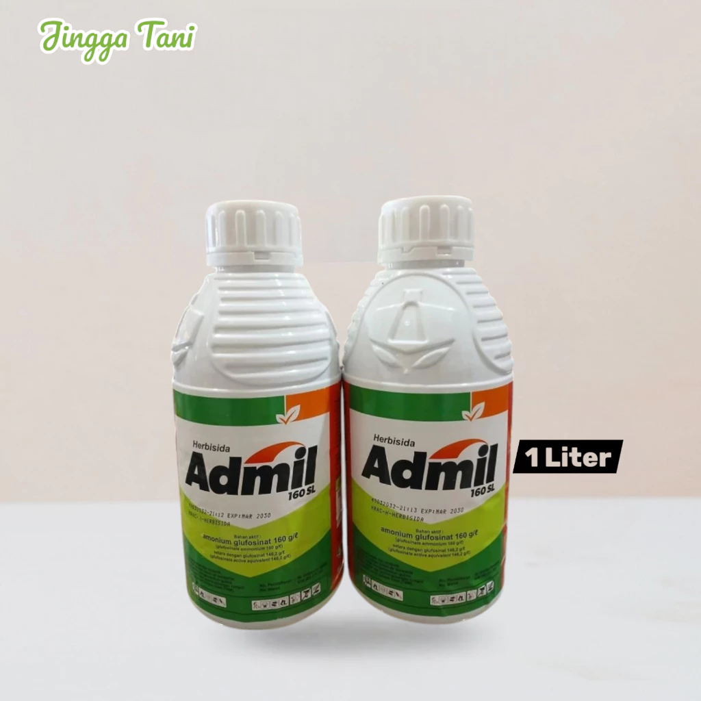 Herbisida Admil 160 SL (Bahan Aktif: amonium glufosinat) Kemasan 1liter Herbisida sistemik dan konta