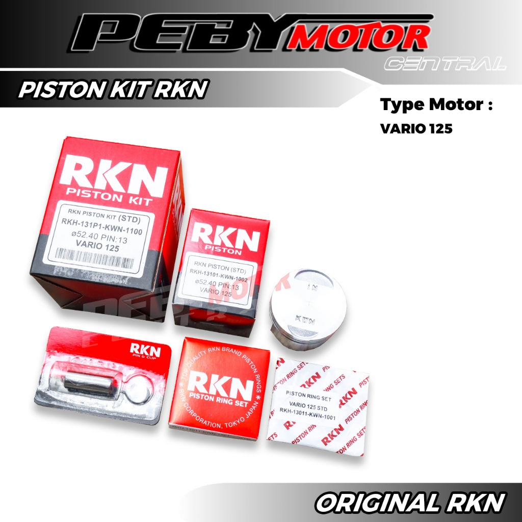 Piston Kit RKN Vario 125 Old New