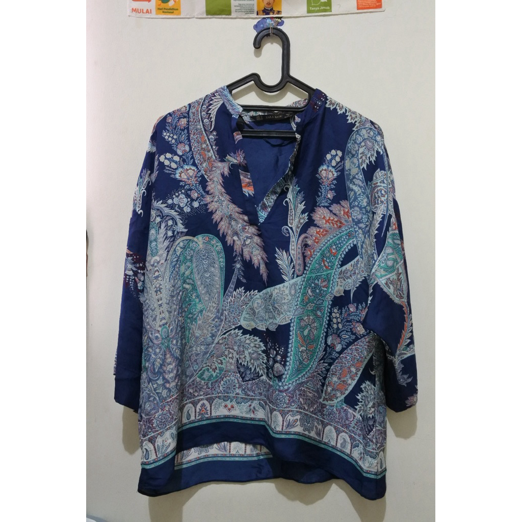 Preloved Blouse/Blus Silk Zara