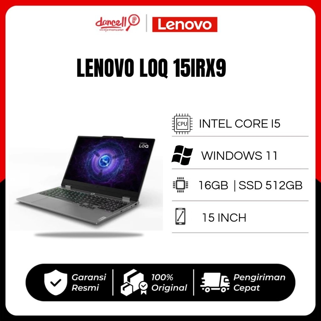 LAPTOP LENOVO LOQ 15IRX9