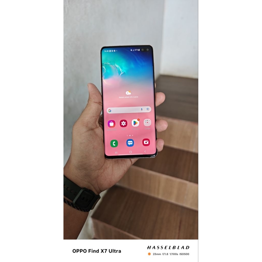 Samsung Galaxy S10 Plus 12/1TB ex Garansi Resmi SEIN