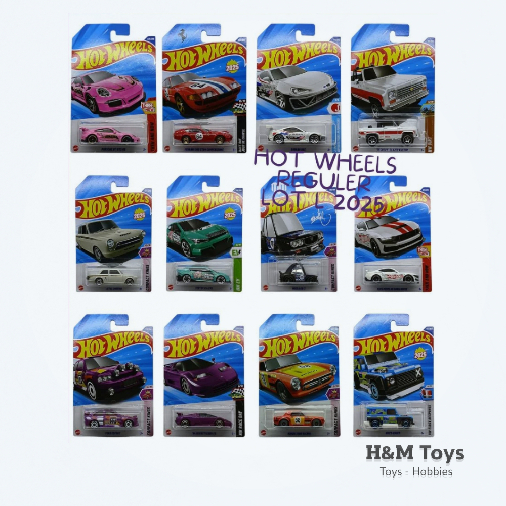 Hot Wheels Seri L 2025 Bisa Pilih Varian - Original Mattel