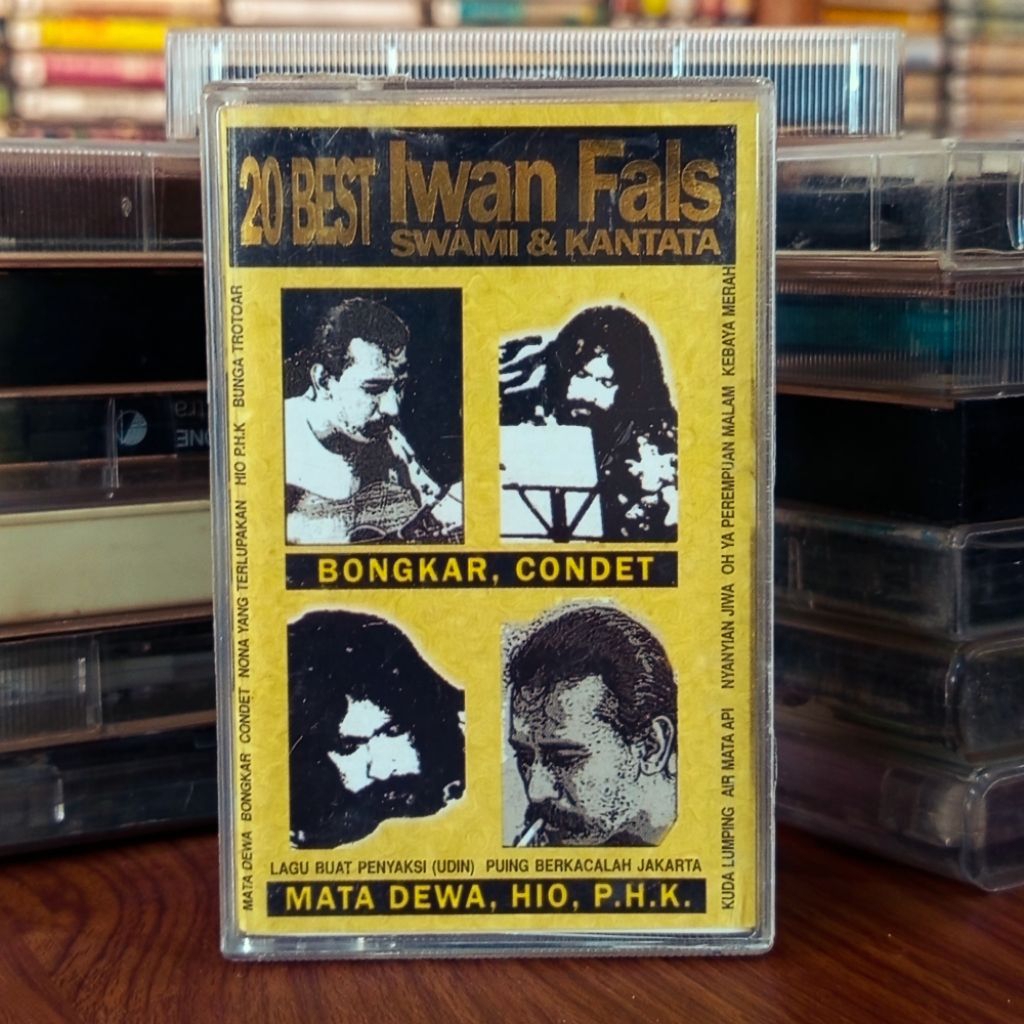 Kaset Pita 20 Best Iwan Fals - Swami & Kantata