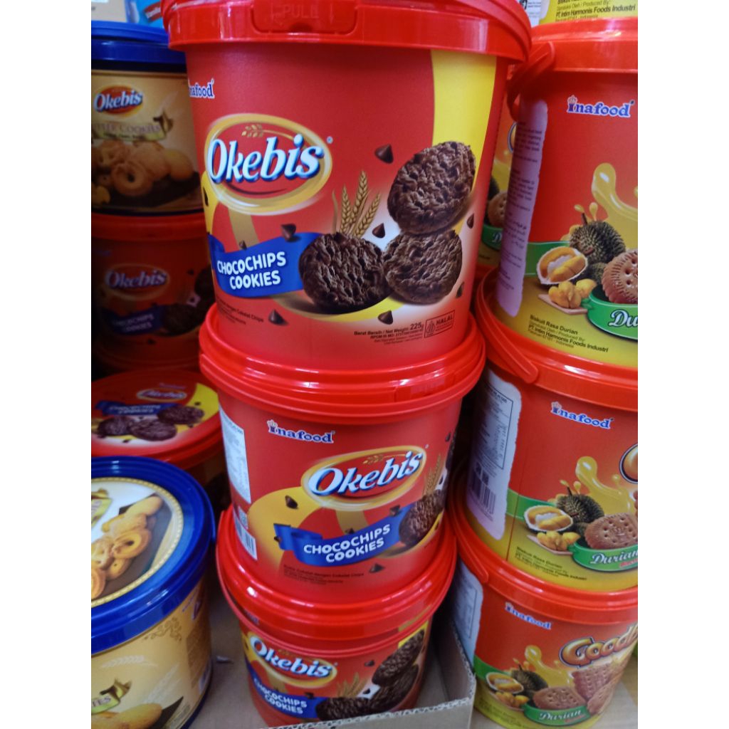 Okebis chocochip cookies 255g