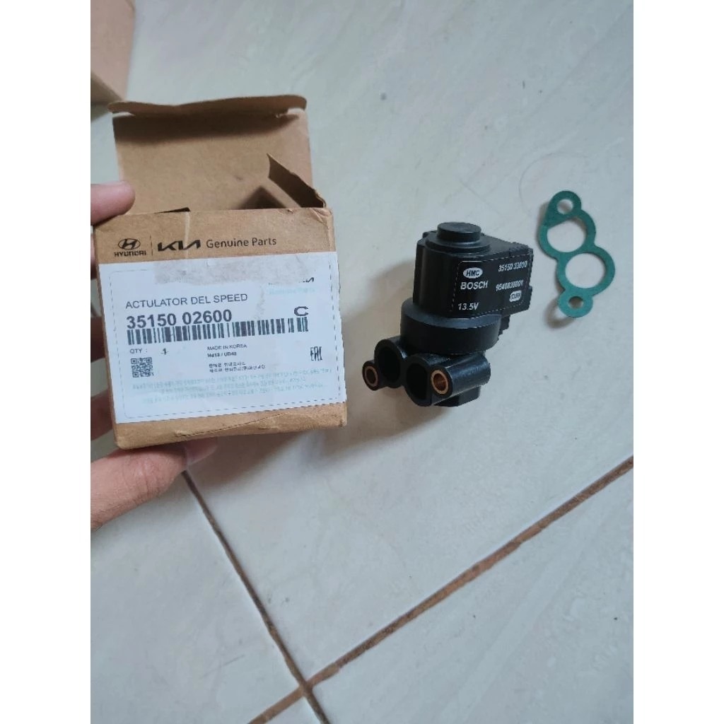 SENSOR ISC ACTUATOR IDLE SPEED 35150-02600 HYUNDAI ATOZ KIA VISTO PICANTO LAMA ORIGINAL