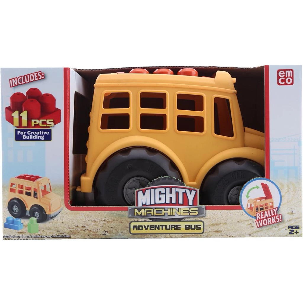 Emco Mighty Machine Adventure Bus - Big Size