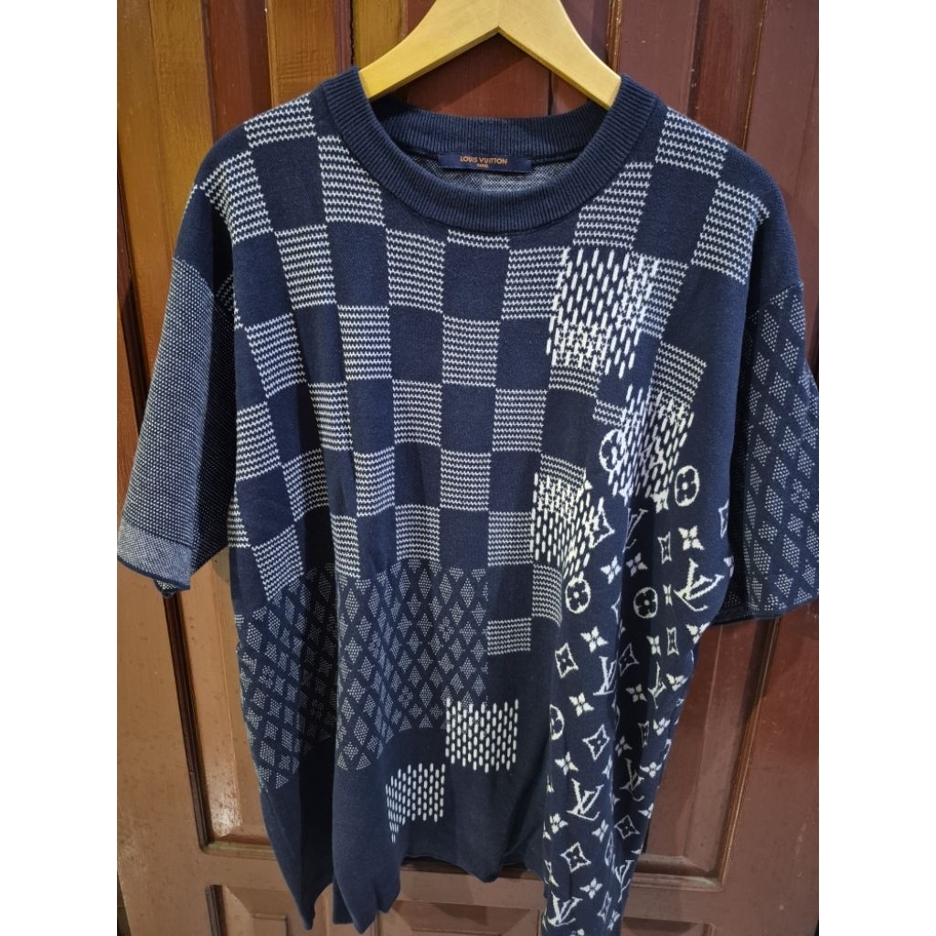 baju knit louis vuitton original