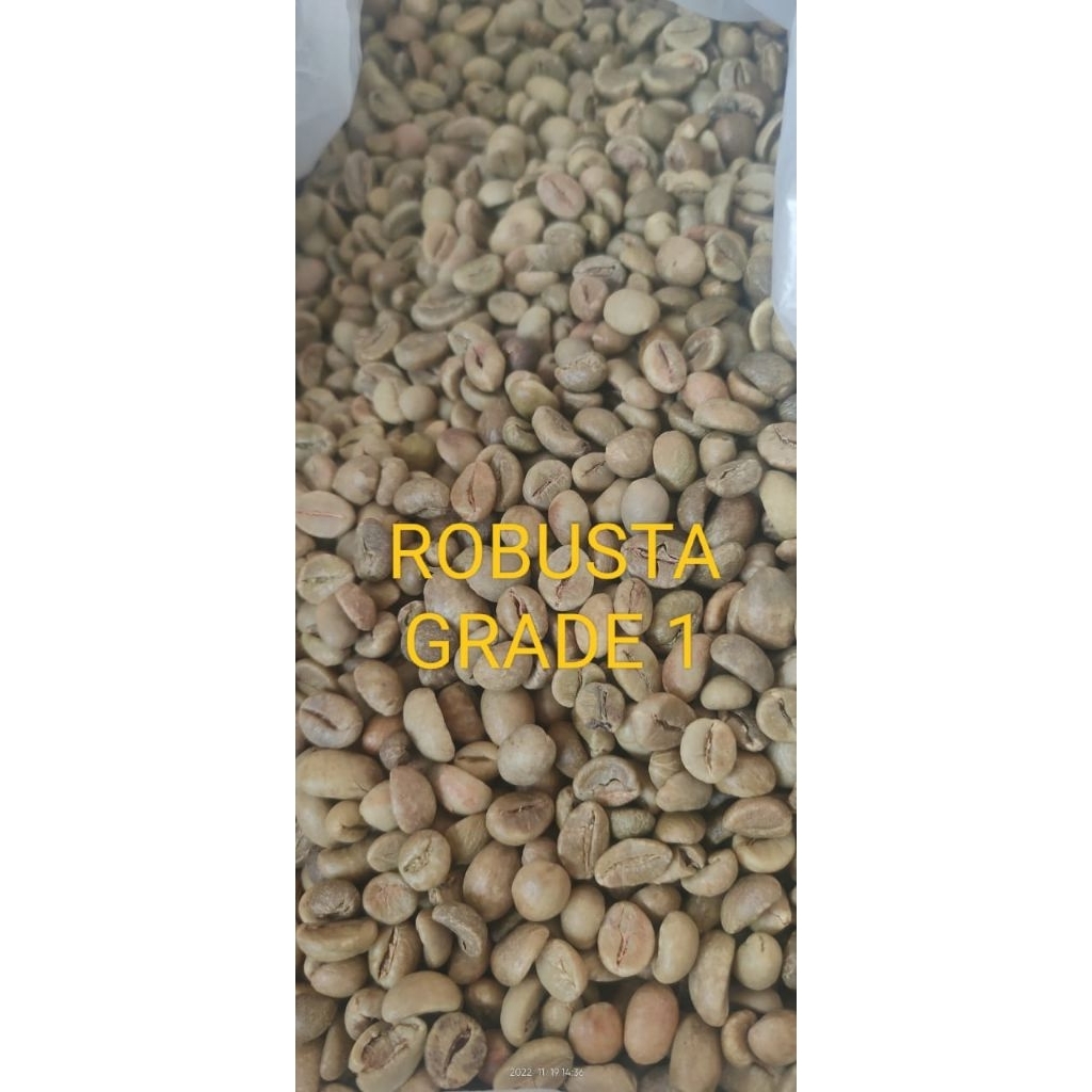 KOPI ROBUSTA DAMPIT GREEN BEAN GRADE 1