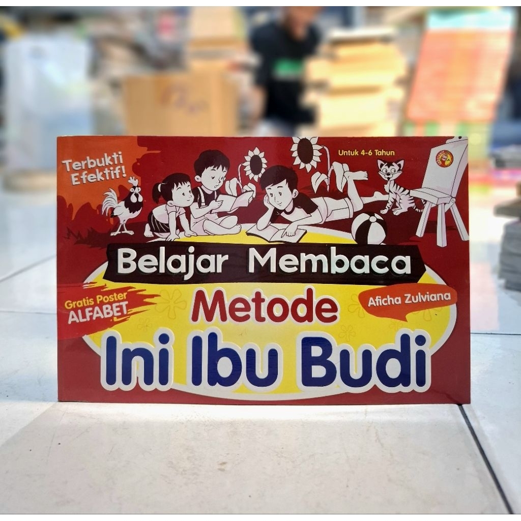 [OBRAL MURAH] BUKU BELAJAR MEMBACA METODE INI IBU BUDI / AFICHA