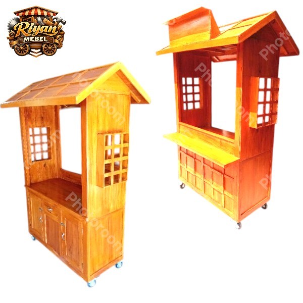 GEROBAK MINUMAN KEKINIAN JUS BUAH FREE ONGKIR