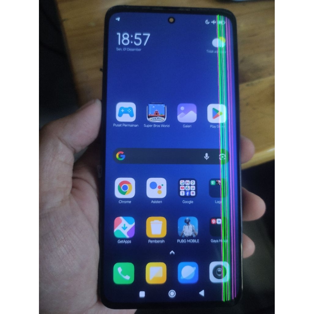 LCD Ori copotan Mi 12 lite