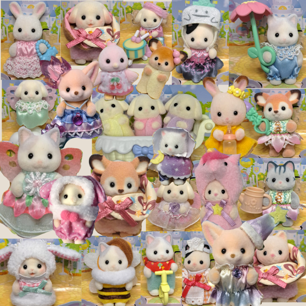 [30/01 UPDATE STOK] Sylvanian Families Costume Chocolate Rabbit Snow Rabbit Fennec Fox Persian Cat S
