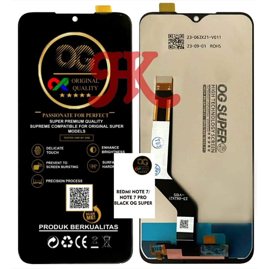 LCD REDMI NOTE 7 / LCD TOUCHSCREEN REDMI NOTE 7/NOTE 7 PRO  LCD FULLSET ORIGINAL