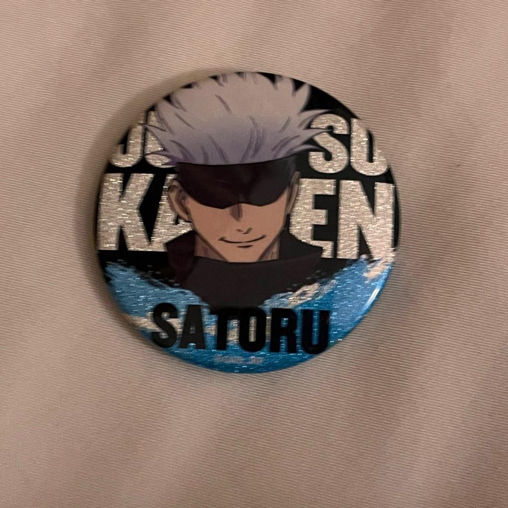 [READY STOCK] JJK JUJUTSU KAISEN GOJO SATORU OFFICIAL BADGE