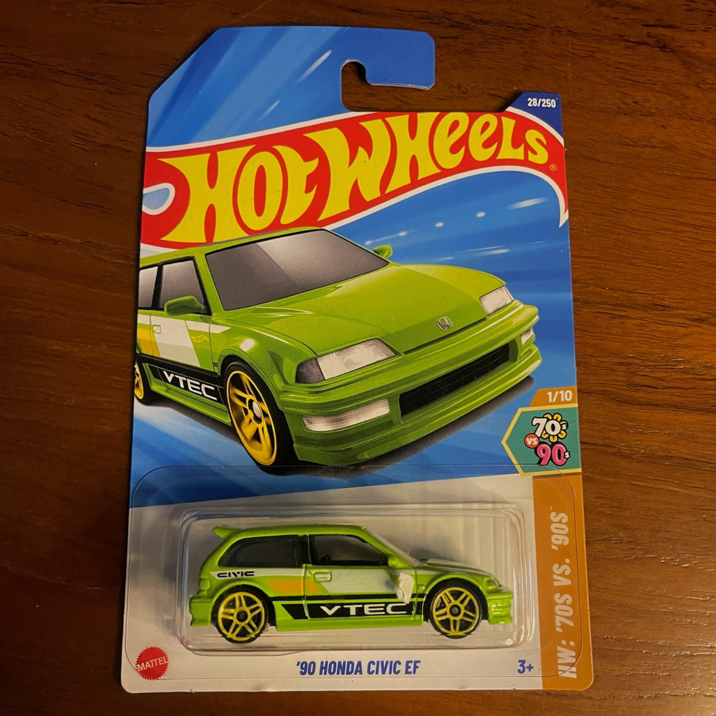 Hot Wheels '90 Honda Civic EF