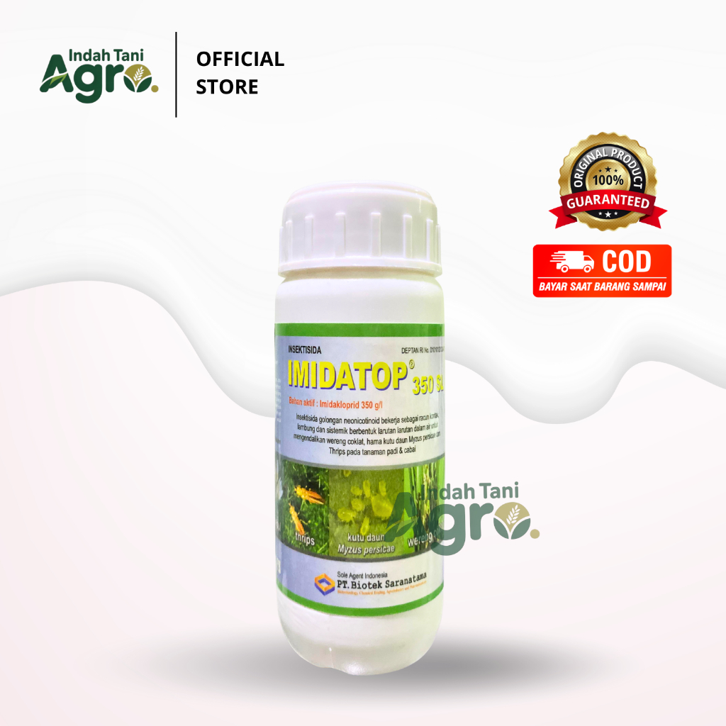 INSEKTISIDA IMIDATOP 350 SL 100ML Imidakloprid 350 g/l Biotek Saranatama