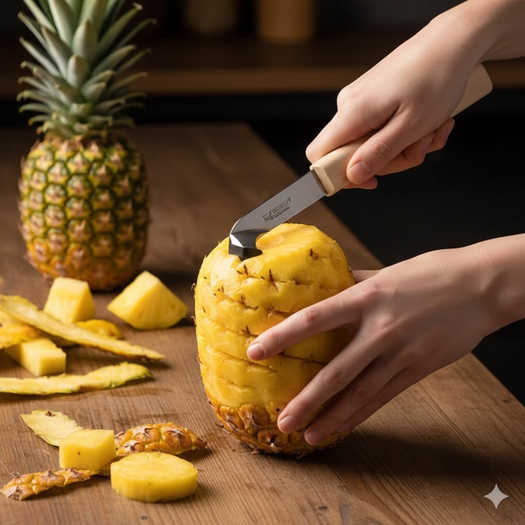 Pisau buah nanas/pisau pembersih mata buah nanas