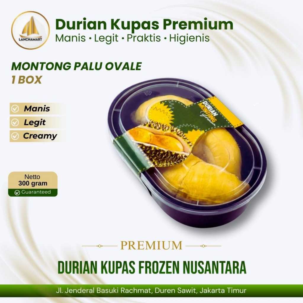 DURIAN MONTONG PALU ASLI 100% ORIGINAL / DURIAN MONTONG PARIGI KEMASAN 300GRAM & 500GRAM