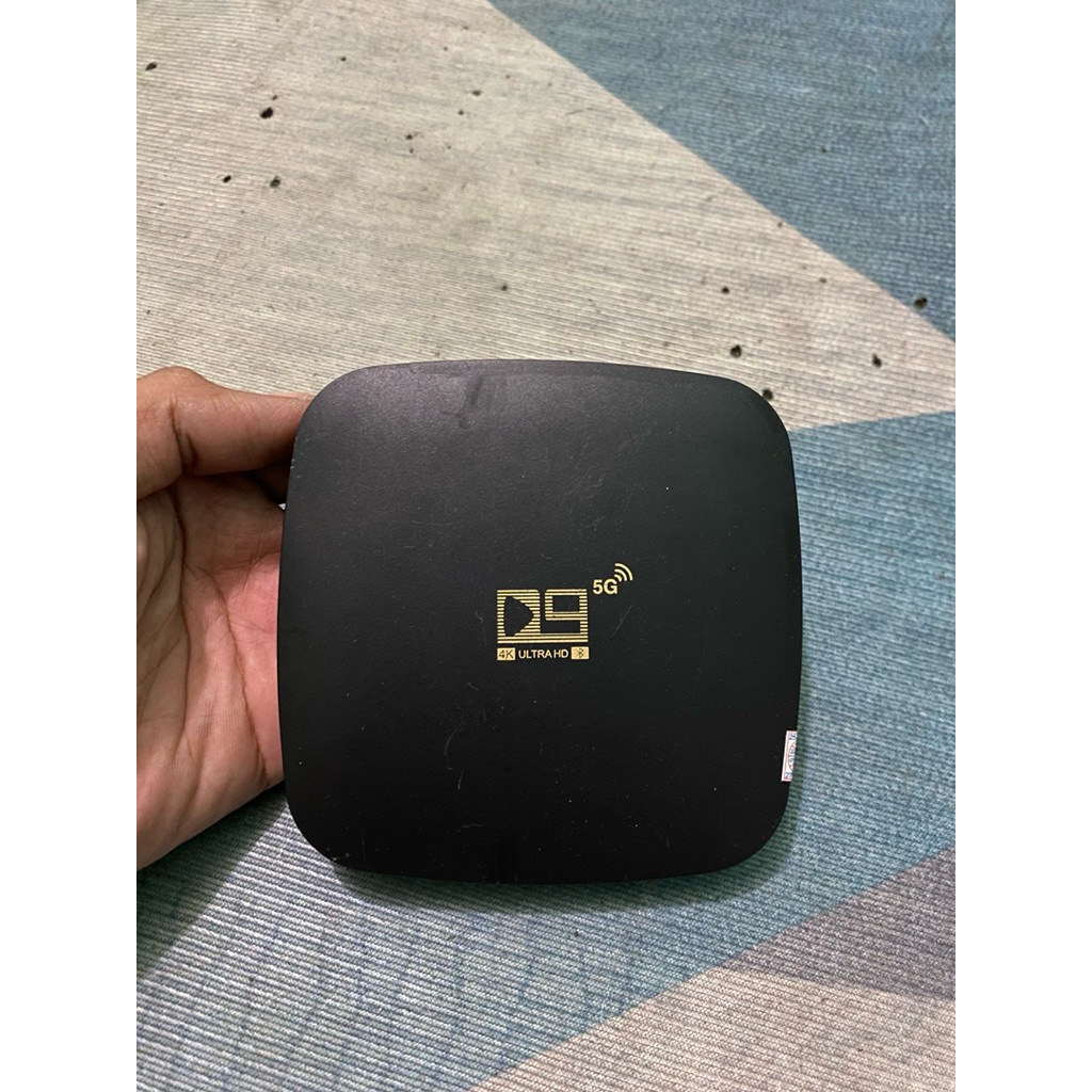 Android Tv Box D9 Dual Band 5G Wifi Normal