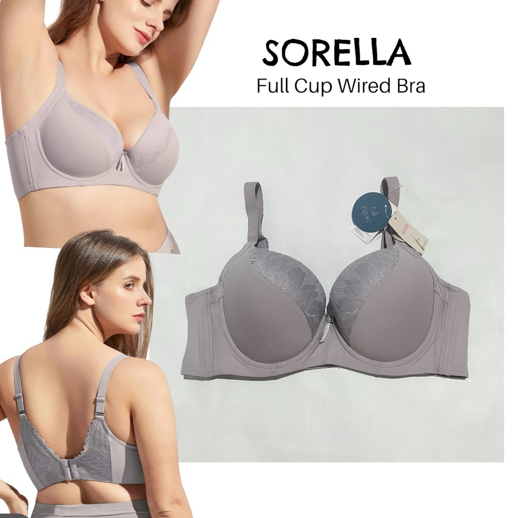 Sorella Bra Big Size Full Figure Berkawat SB9917 size 36D 38D