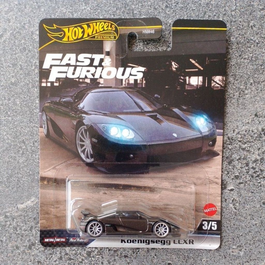 Hot Wheels Original Mattel Premium Fast & Furious - Koenigsegg CCXR