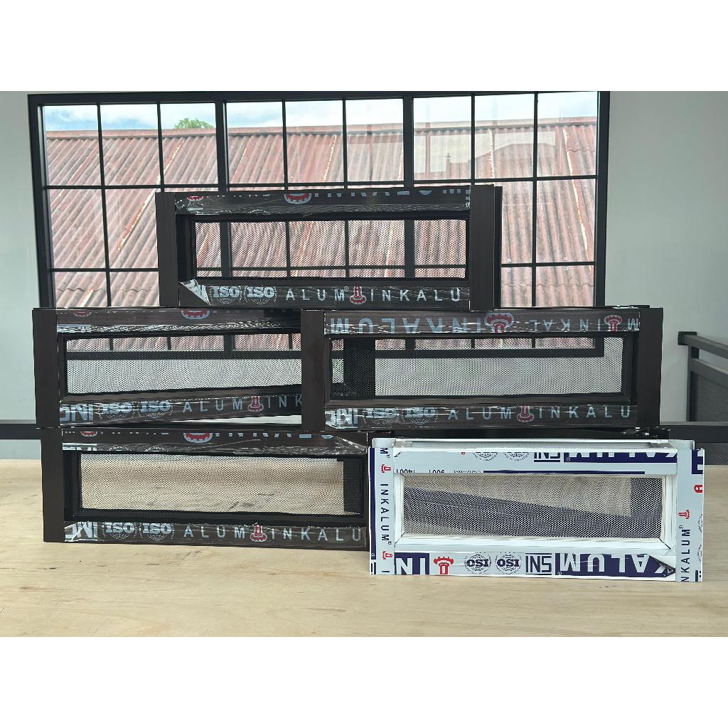 Loster Alumunium Anti Nyamuk - Boven anti nyamuk - Ventilasi Ruangan