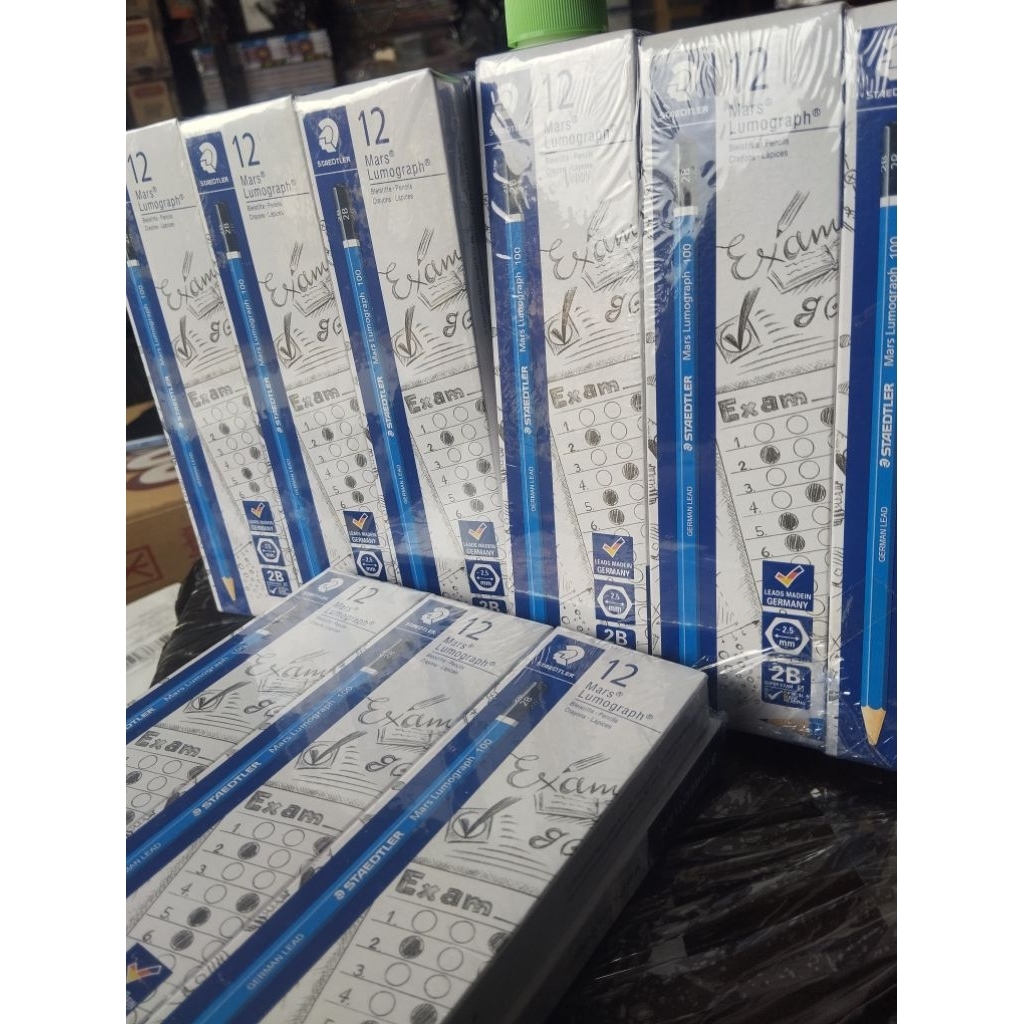 pensil 2b staedler 2b (6 lusin)