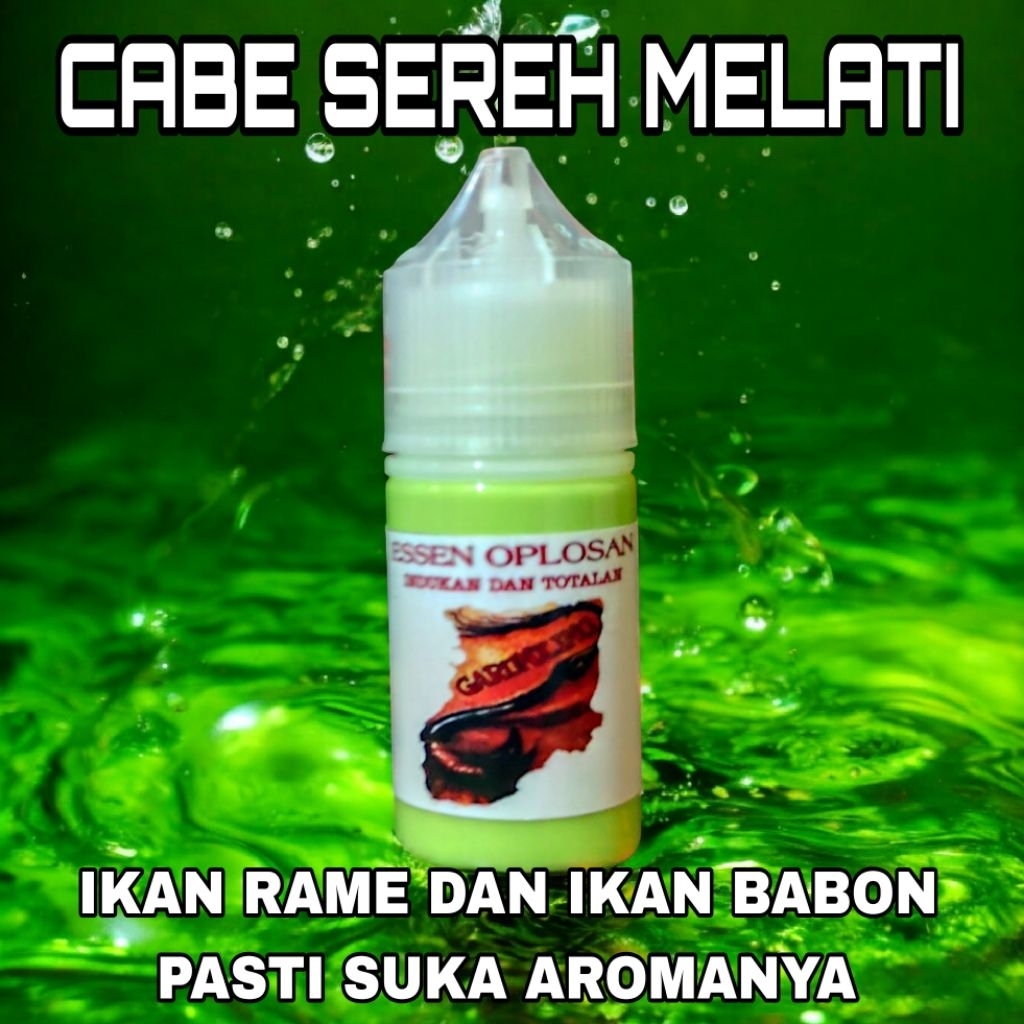 ESSEN OPLOSAN CABE SEREH MELATI ESSEN OPLOSAN IKAN MAS ESSEN OPLOSAN IKAN RAME