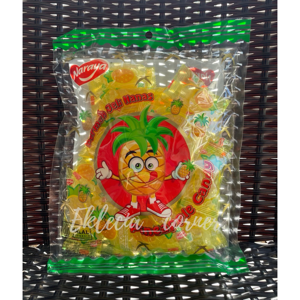 Naraya Pineapple Candy / Naraya Jelly Nanas / Naraya Jelly Jeruk / Naraya Jelly Jagung