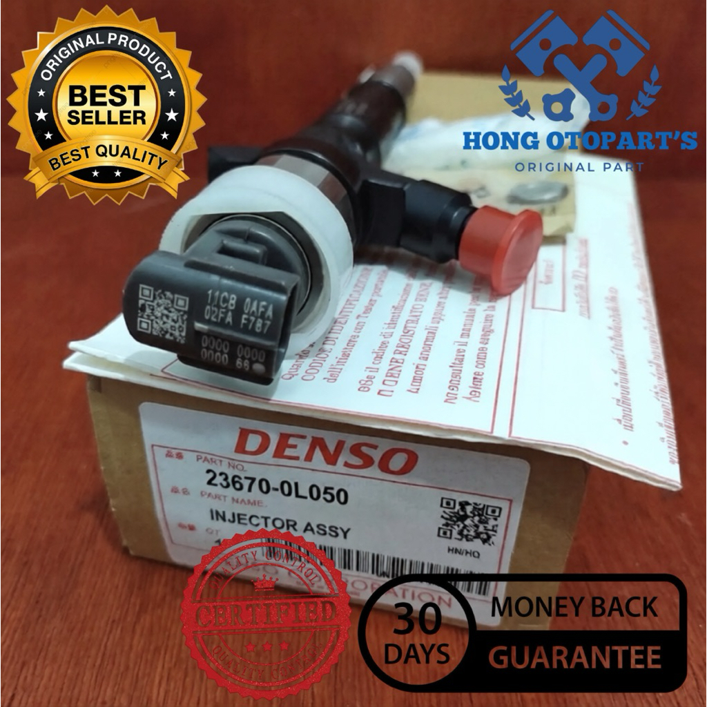 INJECTOR HILUX 3000CC 1KD 23670-0L050 DENSO