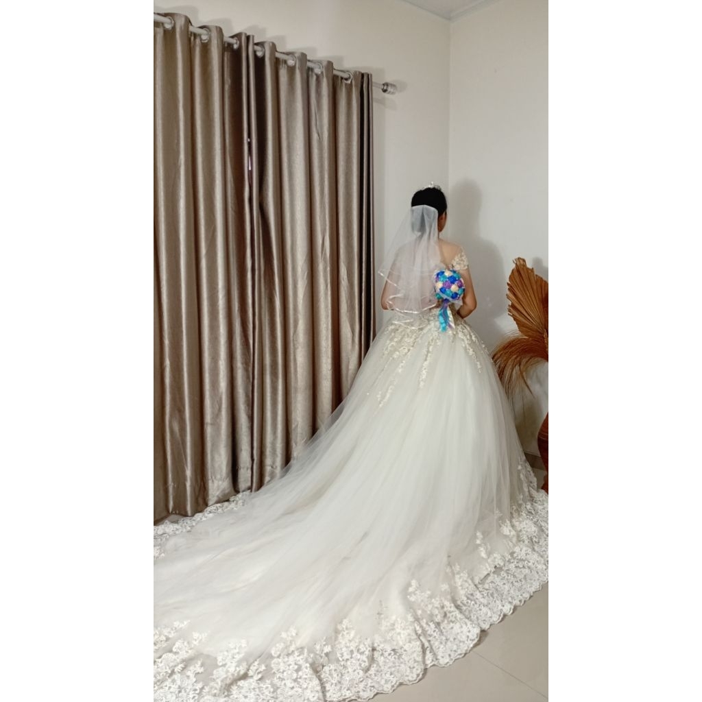 sewa gaun pengantin-sewa gaun prewed-sewa gaun ballgown