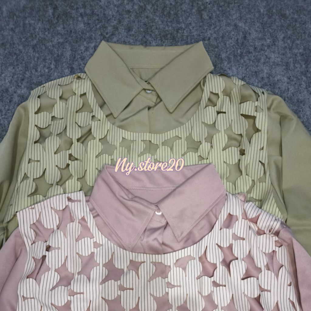 Kemeja Set Vest Knit Import Wanita 2 IN 1 Kemeja Vest Atasan Wanita