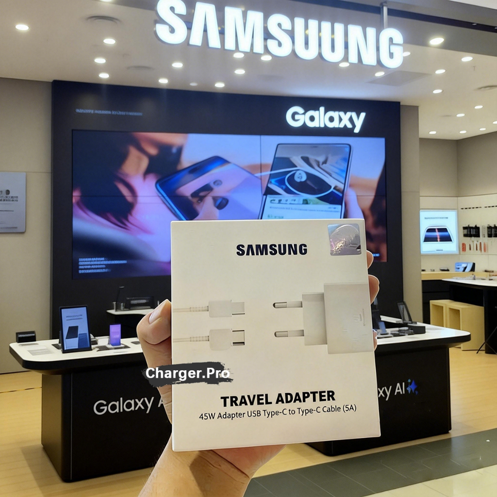 100% Original Samsung Charger Fast Charging 25W/45W 1 Meter/1.8 Meter Kabel 3A/5A Type C to C