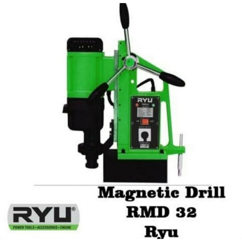 RYU RMD32 MAGNETIC DRILL ELECTRIC RMD 32 mm MESIN BOR MAGNET Listrik 32mm
