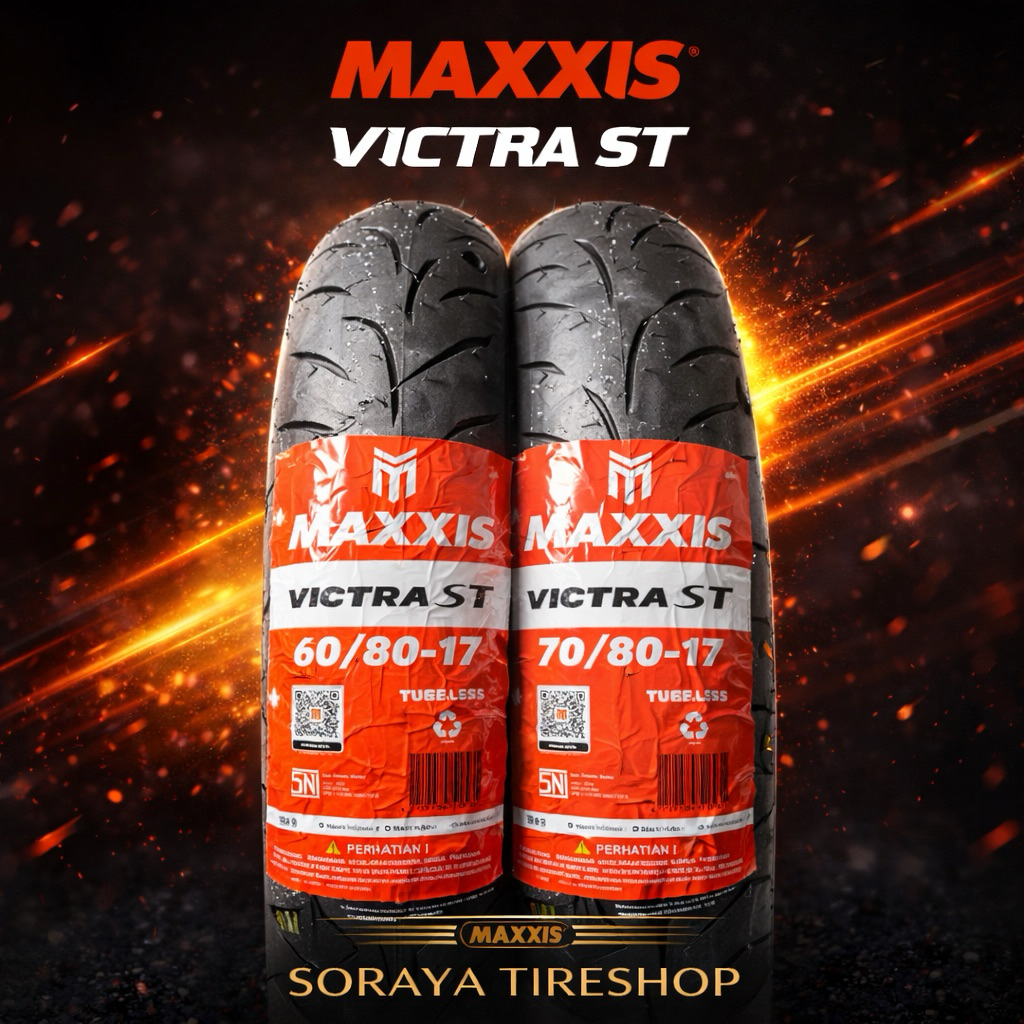 Ban Maxxis Victra ST Ring 17 Tubeless (Ban Donat Ring 17)