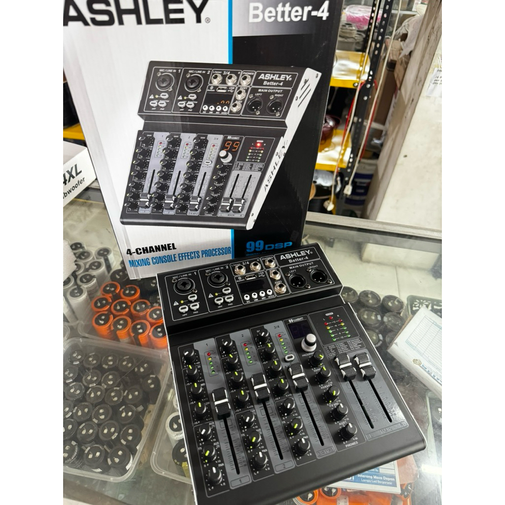 MIXER ASHLEY BETTER 4 USB BT / Mixer Ashley better 4 / mixer ashley better4 usb bt
