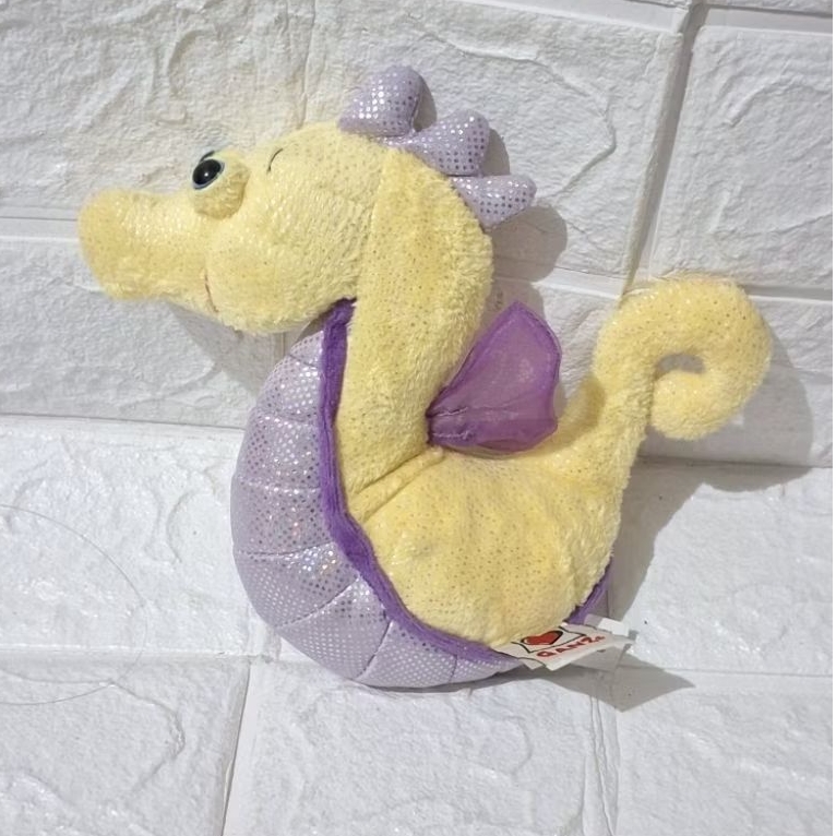 boneka kuda laut original brand ganz sea horse gantungan kunci bintang laut boneka hewan binatang la
