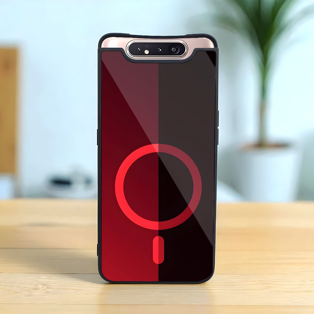 Case Glass Kilau For samsung A80 - case hp - case kilau samsung a80 - Casing Handphone samsung A80 [